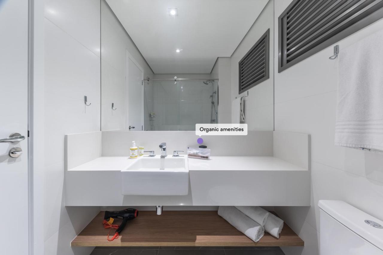 Duplex Sofisticado Com Dois Quartos Em Pinheiros