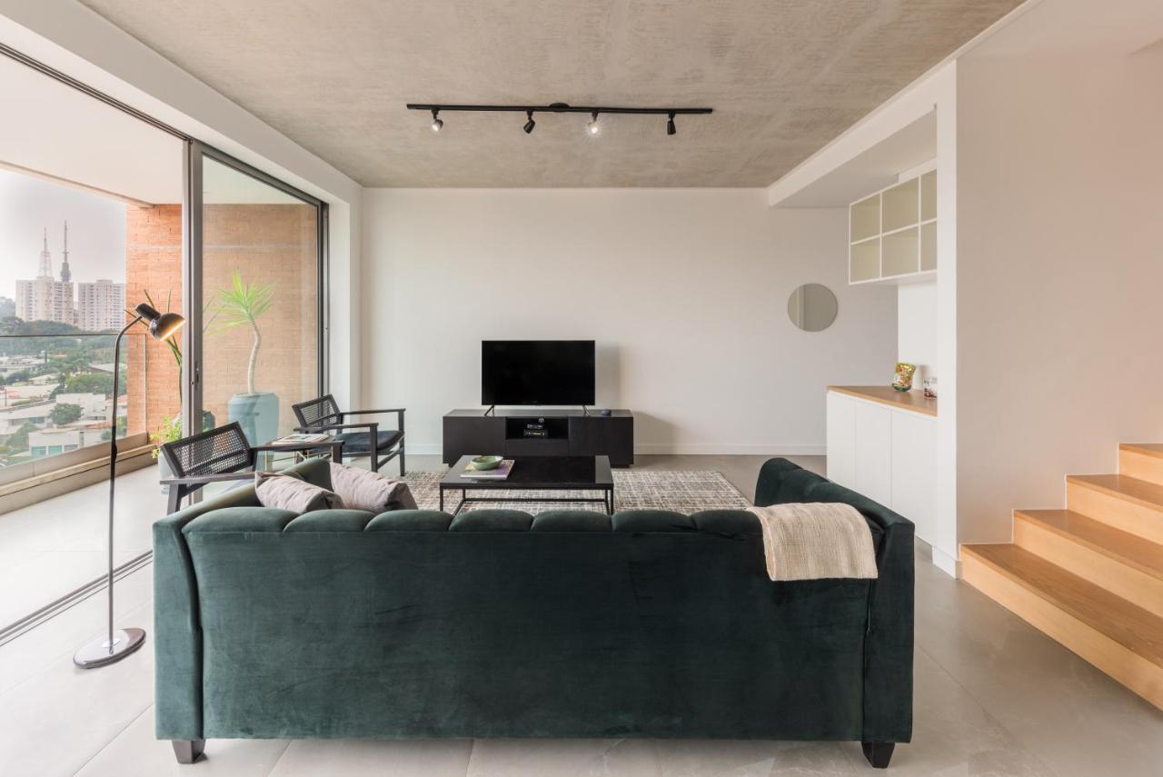 Apartamento Duplex Sofisticado Com Dois Quartos Em Pinheiros São Paulo