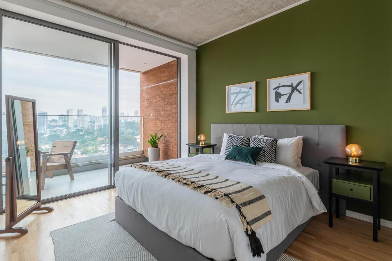 Apartamento Duplex Sofisticado Com Dois Quartos Em Pinheiros